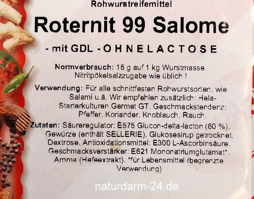 Hela Roternit 99 Salome, lactosefrei, 375g Beutel